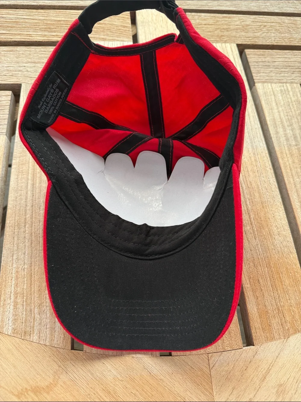 Mount Gay Rum Spring Regatta 2015 Barbados Red Sailing Hat Collectible